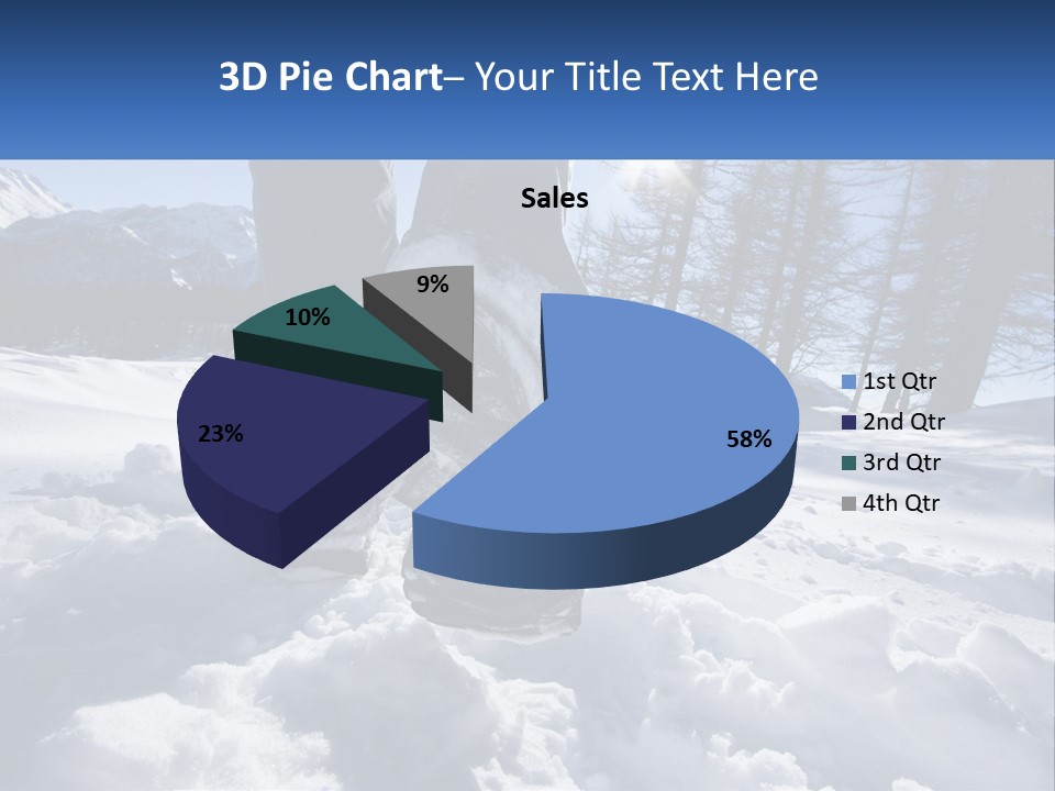 Brisk Climber Extreme PowerPoint Template