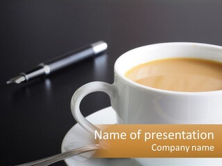 Planning Table Mobliephone PowerPoint Template