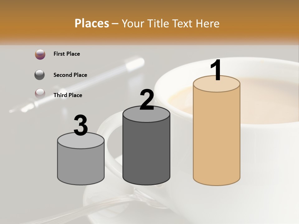 Planning Table Mobliephone PowerPoint Template