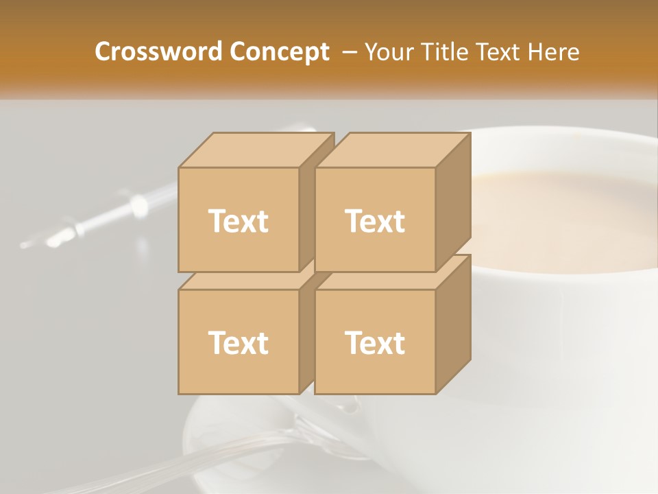 Planning Table Mobliephone PowerPoint Template