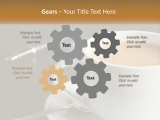 Planning Table Mobliephone PowerPoint Template