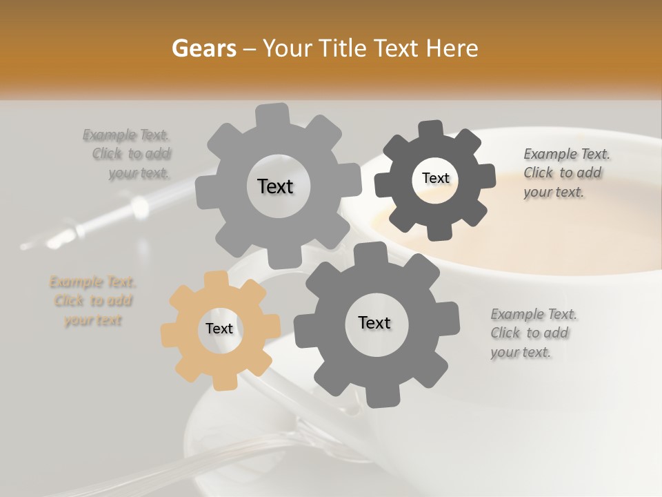 Planning Table Mobliephone PowerPoint Template