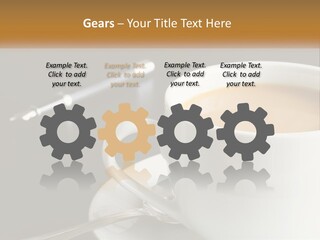 Planning Table Mobliephone PowerPoint Template