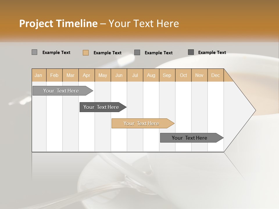Planning Table Mobliephone PowerPoint Template