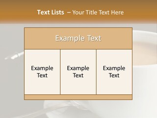 Planning Table Mobliephone PowerPoint Template