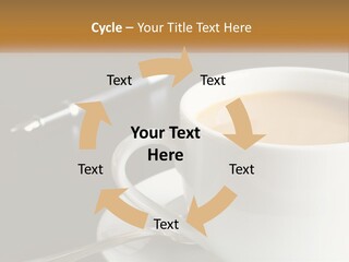 Planning Table Mobliephone PowerPoint Template