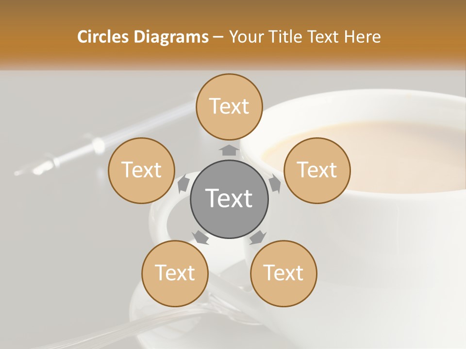 Planning Table Mobliephone PowerPoint Template