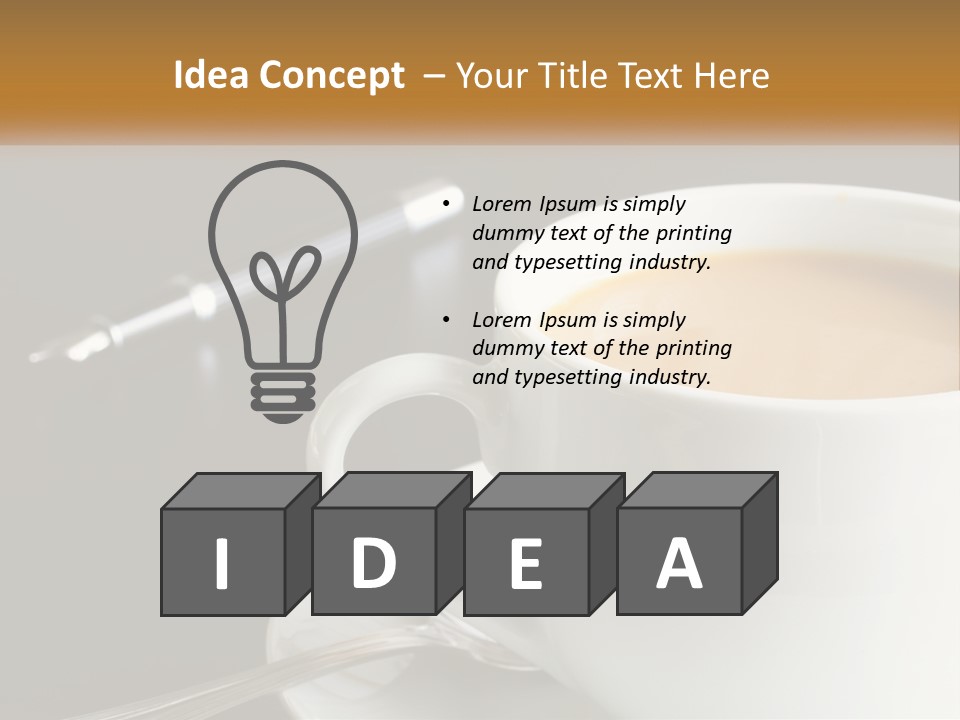 Planning Table Mobliephone PowerPoint Template