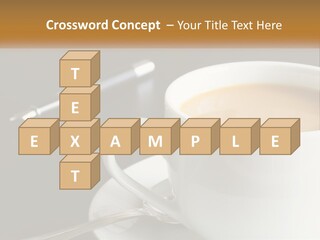 Planning Table Mobliephone PowerPoint Template