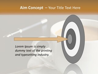 Planning Table Mobliephone PowerPoint Template