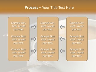 Planning Table Mobliephone PowerPoint Template