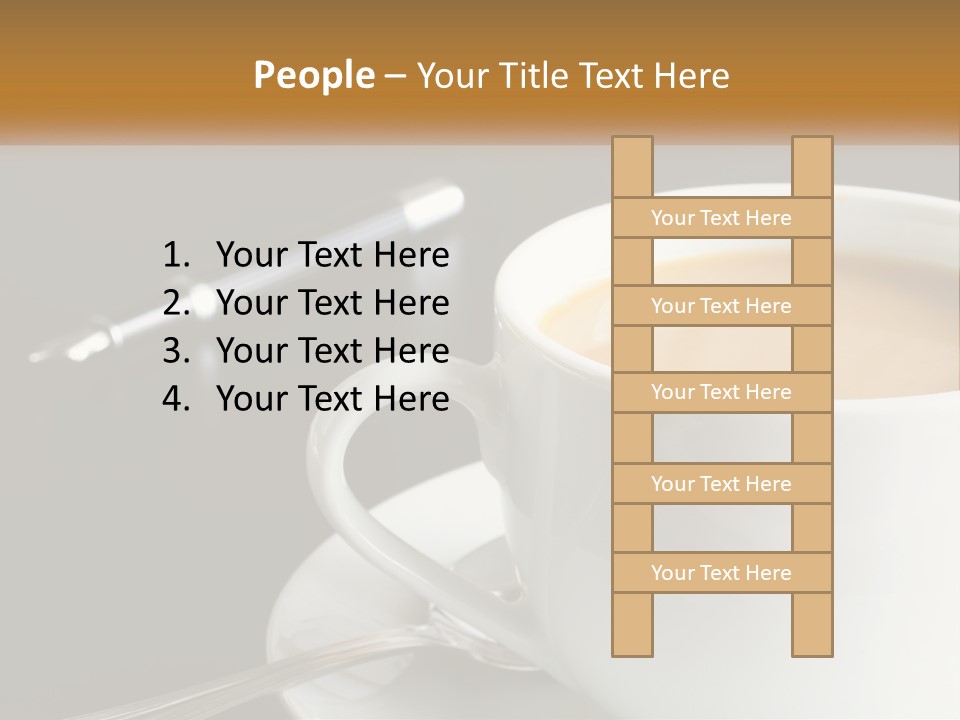 Planning Table Mobliephone PowerPoint Template
