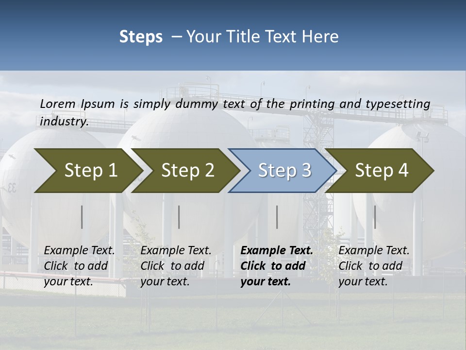 Zone Industrial Store PowerPoint Template