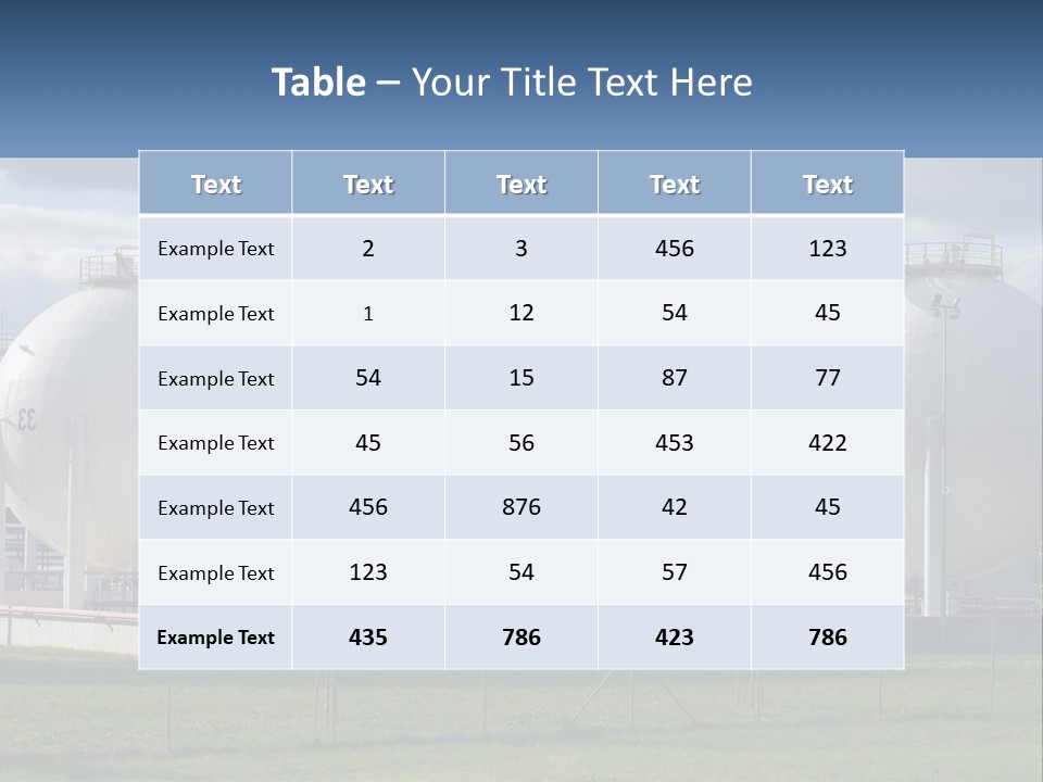 Zone Industrial Store PowerPoint Template