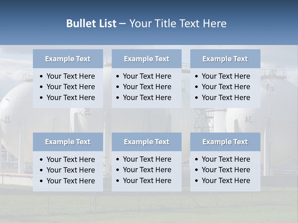 Zone Industrial Store PowerPoint Template