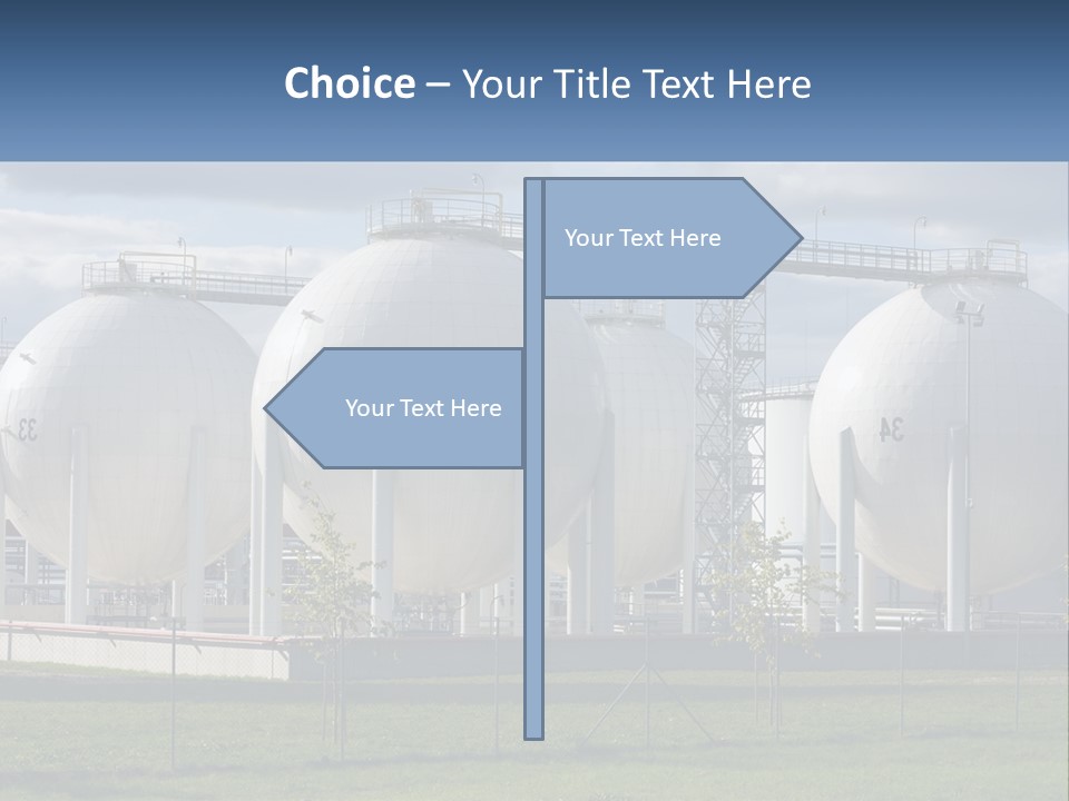 Zone Industrial Store PowerPoint Template