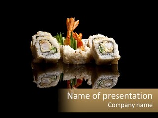 Maki Health Crab PowerPoint Template