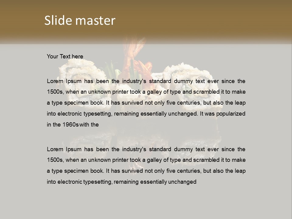 Maki Health Crab PowerPoint Template