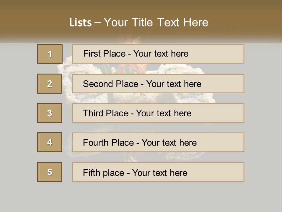 Maki Health Crab PowerPoint Template