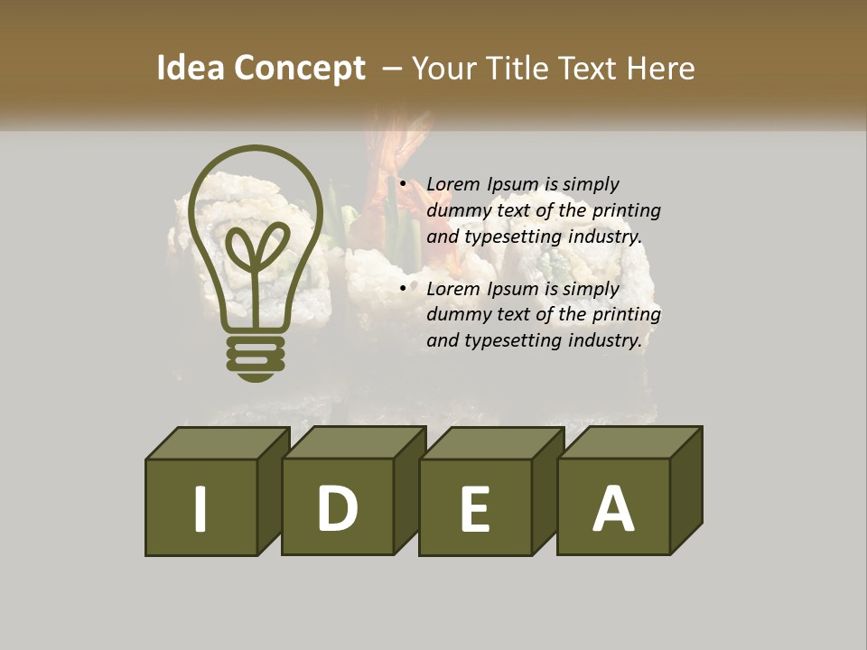 Maki Health Crab PowerPoint Template