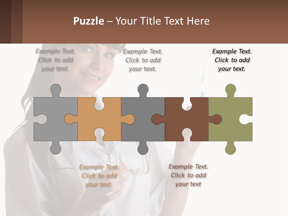 Health Laboratory Adult PowerPoint Template