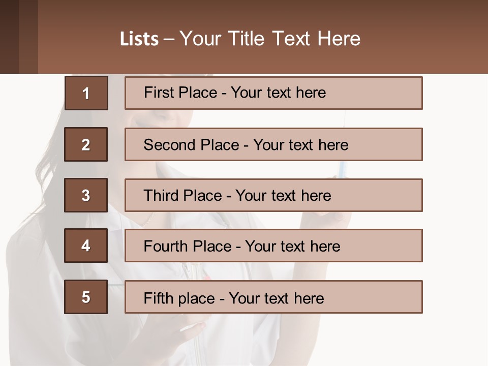 Health Laboratory Adult PowerPoint Template