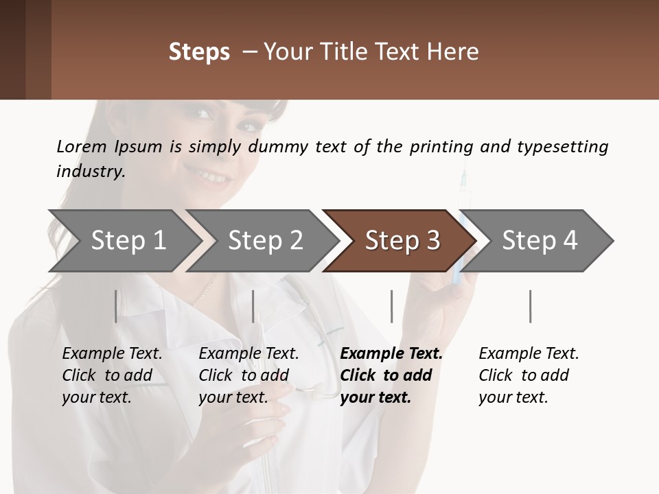 Health Laboratory Adult PowerPoint Template