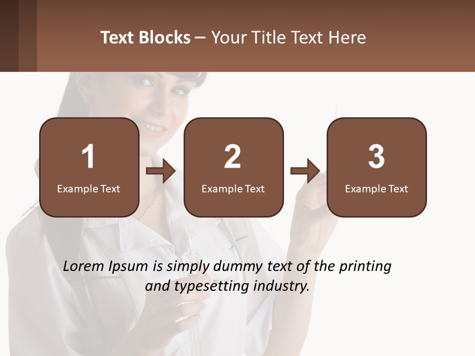 Health Laboratory Adult PowerPoint Template