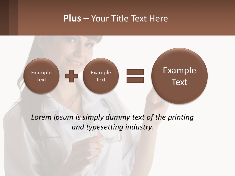 Health Laboratory Adult PowerPoint Template