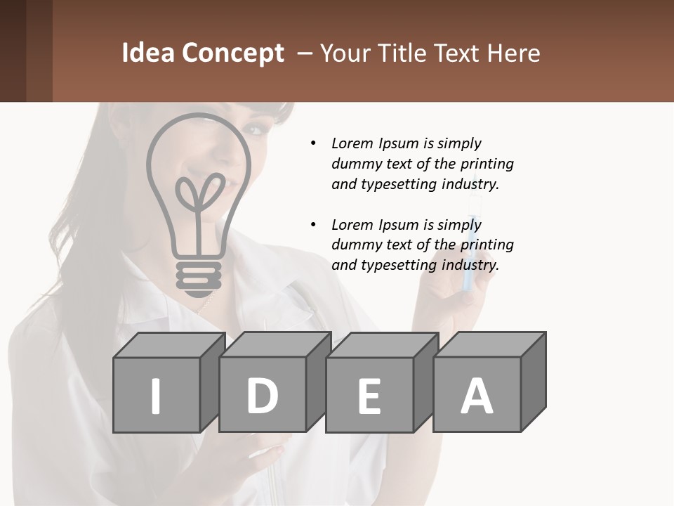 Health Laboratory Adult PowerPoint Template