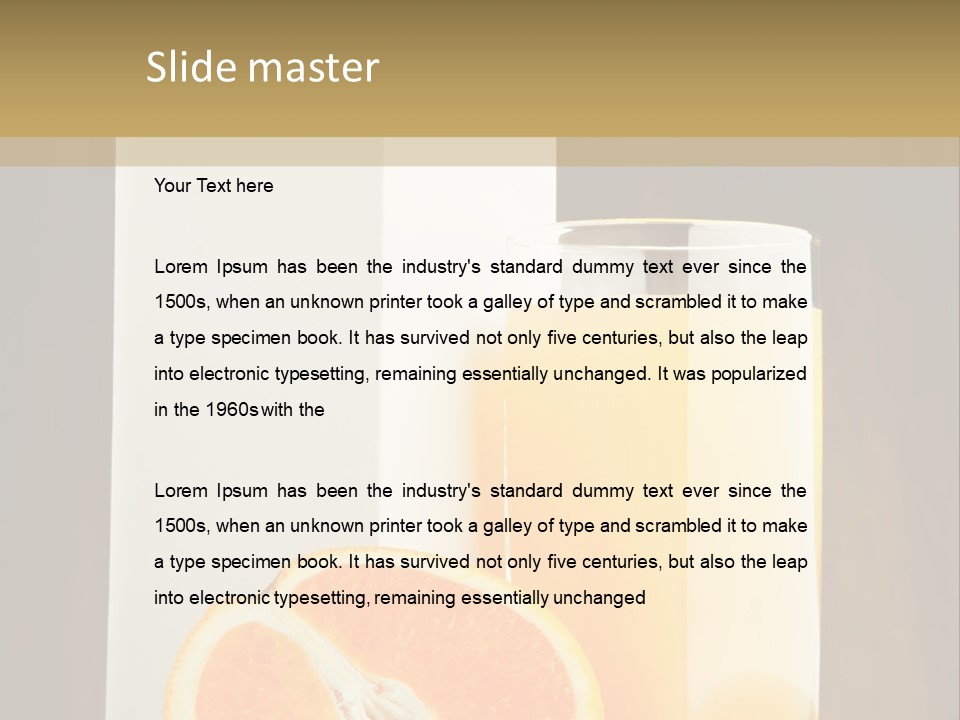 Whole Sweet Nobody PowerPoint Template