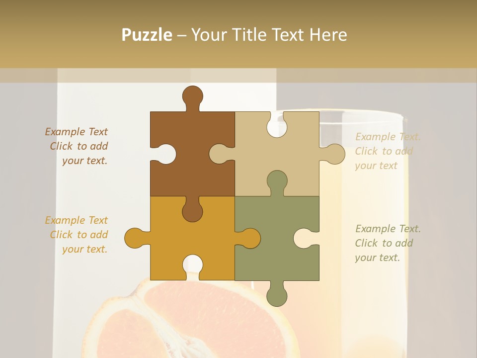 Whole Sweet Nobody PowerPoint Template