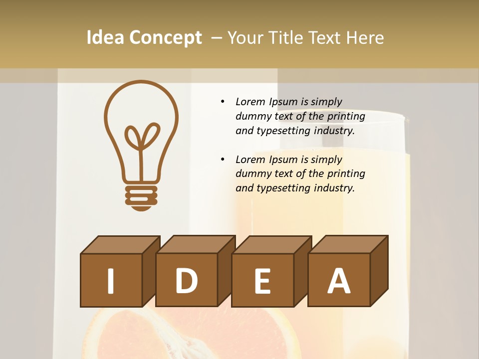 Whole Sweet Nobody PowerPoint Template