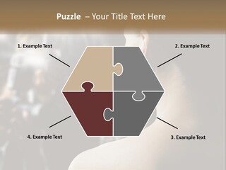 Artist Paparazzi Woman PowerPoint Template