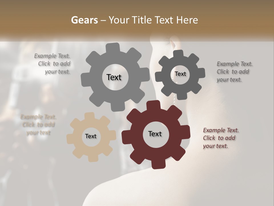 Artist Paparazzi Woman PowerPoint Template