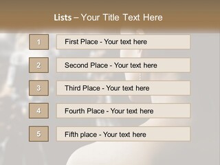 Artist Paparazzi Woman PowerPoint Template