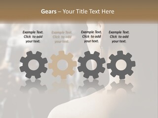 Artist Paparazzi Woman PowerPoint Template