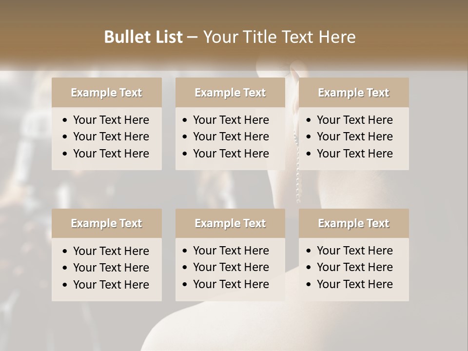 Artist Paparazzi Woman PowerPoint Template