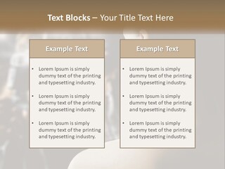 Artist Paparazzi Woman PowerPoint Template