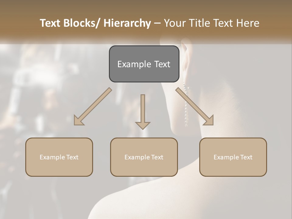 Artist Paparazzi Woman PowerPoint Template