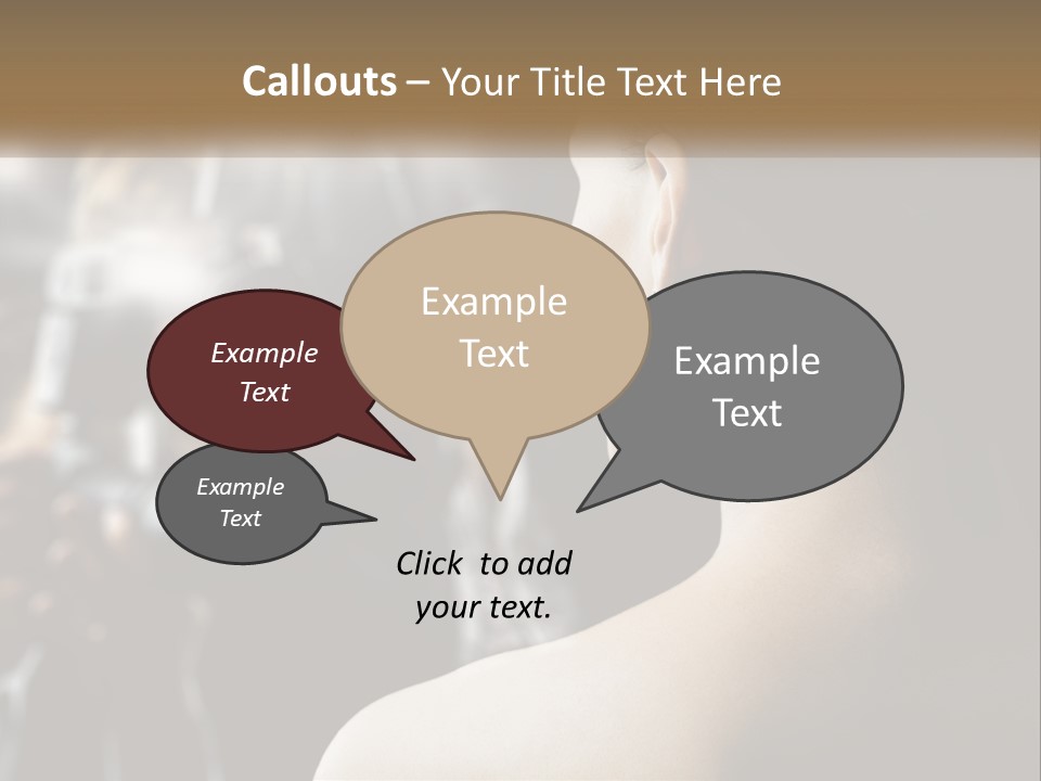 Artist Paparazzi Woman PowerPoint Template