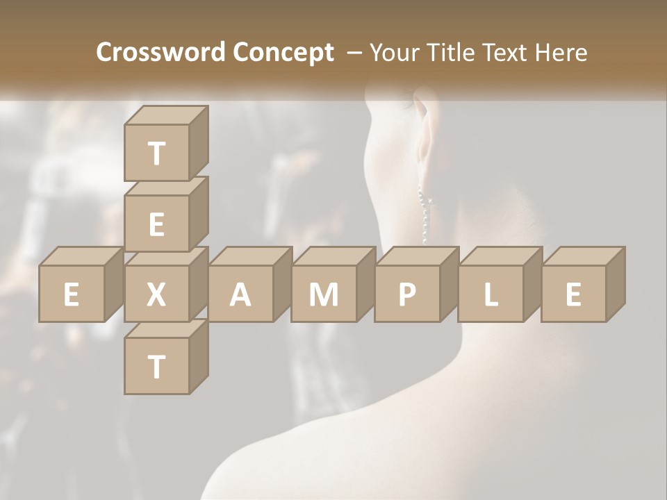 Artist Paparazzi Woman PowerPoint Template