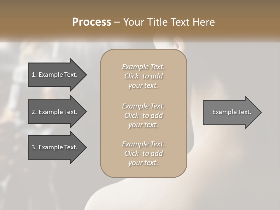 Artist Paparazzi Woman PowerPoint Template