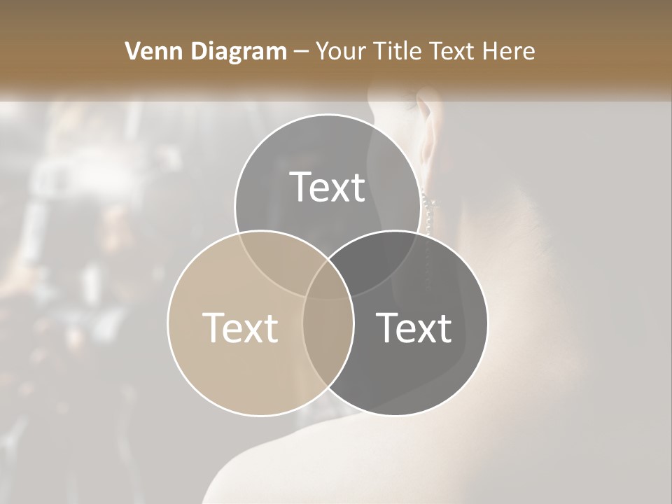 Artist Paparazzi Woman PowerPoint Template