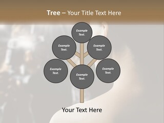 Artist Paparazzi Woman PowerPoint Template