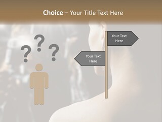 Artist Paparazzi Woman PowerPoint Template