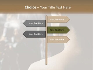 Artist Paparazzi Woman PowerPoint Template