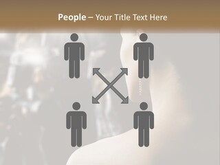 Artist Paparazzi Woman PowerPoint Template