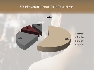 Artist Paparazzi Woman PowerPoint Template