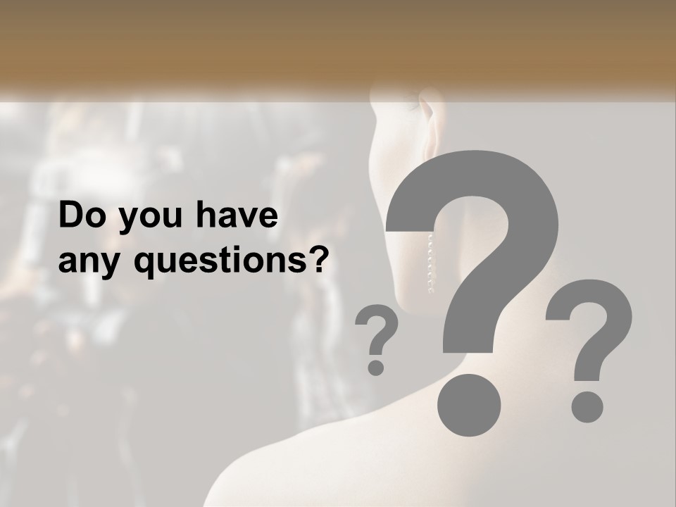 Artist Paparazzi Woman PowerPoint Template